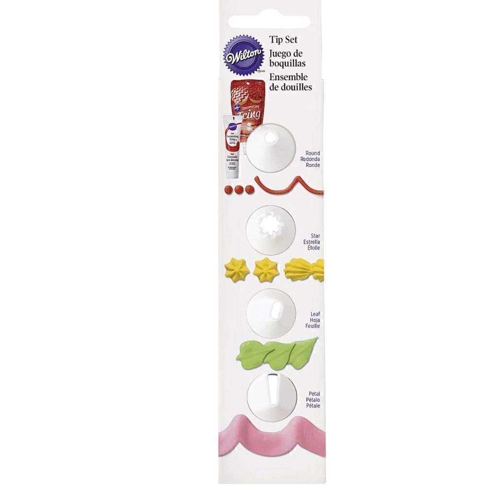 Wilton Decorating Icing Tips. 2 Packs. #8 total - Picture 5 of 5